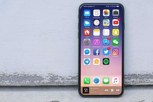 圖為蘋果新旗艦手機iPhone8。（圖源：互聯網）