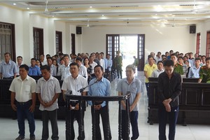 各被告人出庭聽判。（資料圖：互聯網）