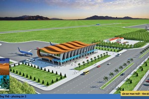 圖為藩切機場總體設計圖。（圖源：互聯網）