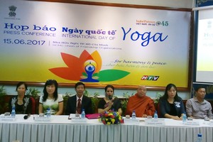 印度駐胡志明市總領事館與市越南-印度友好協會等單位配合昨(15)日上午在市各友好組織聯合會舉行記者招待會。（圖源：互聯網）