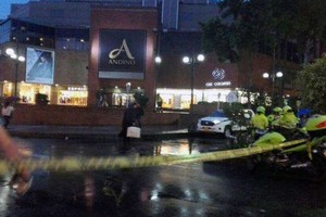 警方封鎖爆炸現場。（圖源：互聯網）