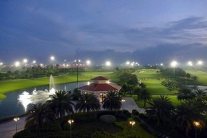 圖為新山一高爾夫球場內的基礎設施一隅。（圖源：互聯網）