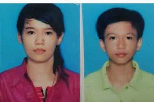 圖為離奇失蹤的兩姐弟。（圖源：PL&ĐS）