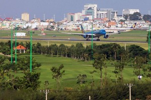 新山一機場一隅。（圖源：黎軍）