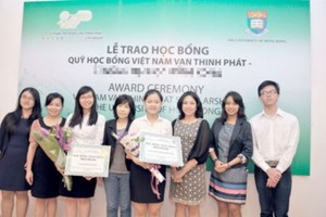 萬盛發集團曾多次為學生提供留學獎學金。（圖片來源：互聯網）