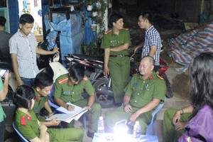 聞訊後，公安力量立刻趕抵封鎖現場，並錄取目擊者供詞以調查案發原因。（圖源：互聯網）