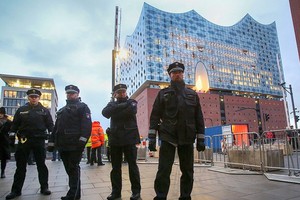 漢堡屆時將有1.5萬名來自德國各地和鄰國的警員執行安保。（圖源：互聯網）