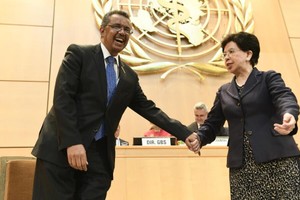 阿達諾姆將於7月1日接替陳馮富珍，任世衛總幹事。(圖源：新華網)