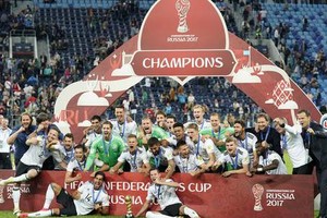 德國勝智利，首奪聯合會盃。（資料圖來源：互聯網）