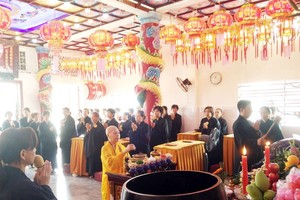 觀音寶誕吉祥法會。（圖源：仁建）
