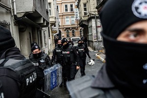 圖為土耳其武裝警察。（圖源：路透社）