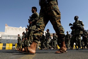 圖為也門Houthi武裝叛軍。（圖源：路透社）