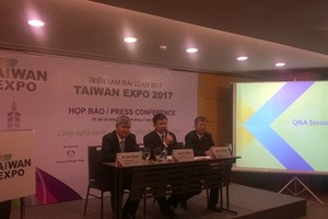  “台灣形象展” (Taiwan Expo 2017)的主辦單位在新聞發佈會上對此次展覽作了詳細介紹。（圖源：互聯網）