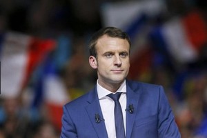 上任後爭議多，法總統馬克龍支持率下降10個百分點。（圖源：互聯網）