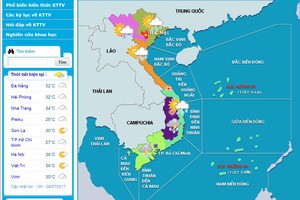 今天天氣預報。（圖源：中央水文氣象預報中心）