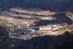 圖為航拍「薩德」反導系統基地。（圖源：互聯網）