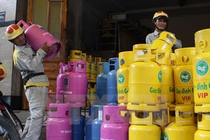 從今(1)日起每桶12公斤裝瓦斯上漲約2萬7000元。（示意圖源：互聯網）