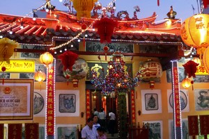 芹苴丐冷協天宮獲公認國家級遺跡。（圖源：燕農）