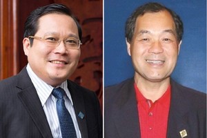 右為沈啤；左為潘輝康。（圖源：互聯網）