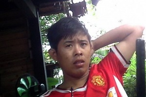 圖為謝安友少尉。（圖源：視頻截圖）