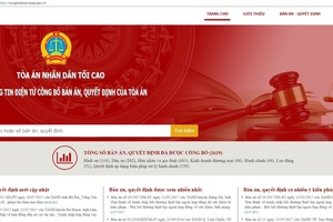 （資料圖源： congbobanan.toaan.gov.vn網站截圖）