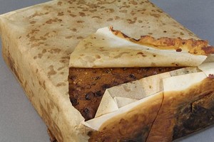 南極洲發現106 年前水果蛋糕。（圖源：互聯網）