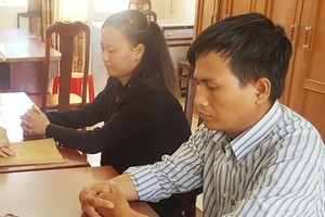 冒充電信人員行騙的2名嫌疑人。（圖源：福興）