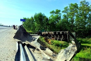 圖為該起交通事故現場。（圖源：互聯網）