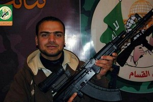 巴勒斯坦哈馬斯抵抗運動成員尼加爾·賈法裡（Nidal al-Jaafari）在邊界附近的一次炸彈襲擊事件中喪生。（資料圖源：互聯網）