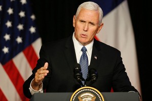 近日美國副總統彭斯要求一些拉美國家與朝鮮斷交。（圖源：路透社）