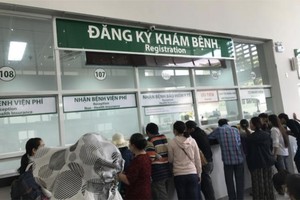 市腫瘤醫院高科技治療區專科門診登記處。（圖源：Medinet）