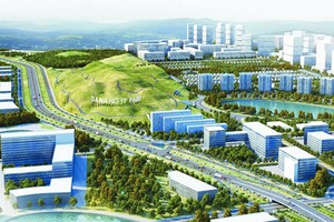 圖為峴港資訊技術園區項目透視圖。（圖源：L.V）