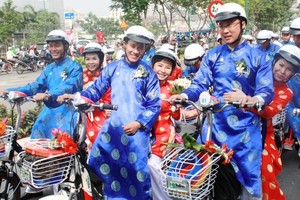 共青團本市市委青年工人輔助中心於下月2日將為百對清貧青年工人舉辦集體婚禮。（示意圖源：互聯網）