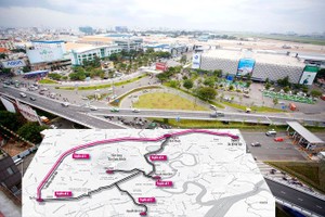 本市5個高架路項目。