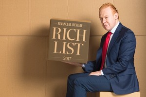 圖為全澳最有錢的富豪普拉特(Anthony Pratt)刷新捐款紀錄，累計10 億澳元。（圖源：互聯網）