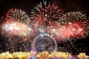 本市將在第十一郡蓮潭文化公園燃放煙花慶祝國慶。（示意圖源：互聯網）