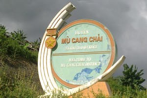 安沛省穆崗寨（Mù Cang Chải）縣。（圖源：互聯網）