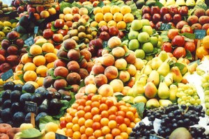 今年前8個月果蔬進口總額提升至10億2000萬美元，同比增近94%。（示意圖源：互聯網）