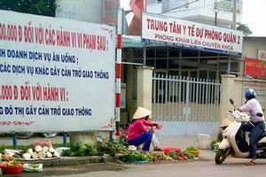 圖為第二郡某一自發性街市。（示意圖源：互聯網）（圖源：互聯網）