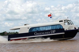 西貢-芹耶高速客船線下月開通。（示意圖源：互聯網）