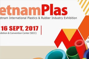 第17屆越南國際塑橡膠工業展(VietnamPlas 2017) 今 (13)日開幕。（圖源：互聯網）