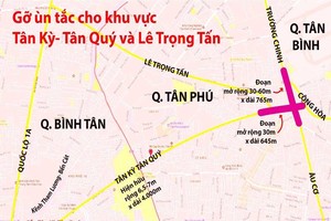 新圻新貴街與長征街的建橋位置和拓寬規模。