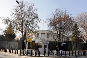 圖為美國駐土耳其安卡拉大使館。（圖源：路透社）