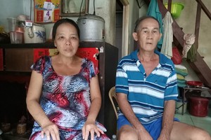 朱威桃夫婦患病，生活陷入困境。