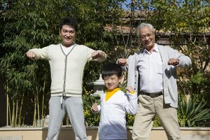 每天三分鐘養腎提高免疫力。（示意圖源：互聯網）