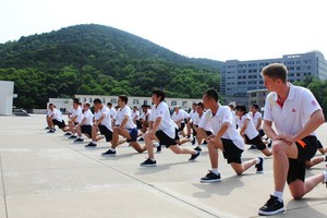 熱身運動。（示意圖源：互聯網）