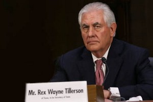 美國國務卿蒂勒森(Tillerson)。（圖源：互聯網）