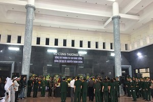 追悼會現場一隅。（圖源：黃藍）