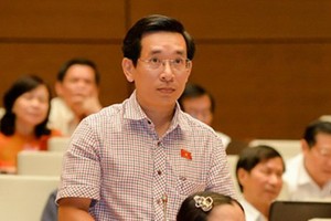 平定省國會代表阮文景。（圖源：VOV）