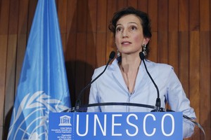 阿祖拉當選聯合國教科文組織總幹事。（圖源：AP）